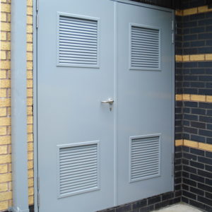 Противопожарная дверь с вентиляцией / серия FRM7314